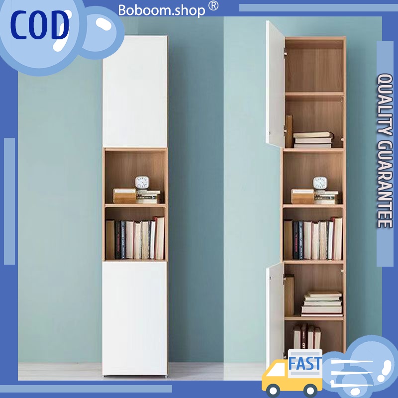 COD Book Shelf Display Rack Floor Bookcase Cabinet Multi-layer Large ...