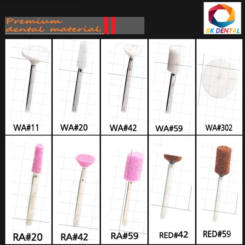Stone-MX Dental Polishing Stone Points - Prophy Stone Points