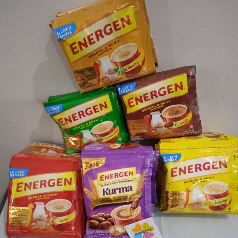 Energen Cereal 10pcs perpack Cereal Indo | Shopee Philippines