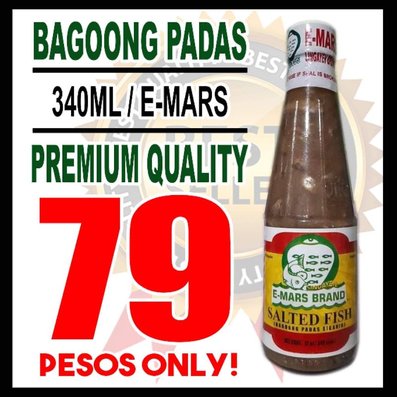 Pangasinan Bagoong Padas (Salted Fish Ginamos)12OZfrom Lingayen