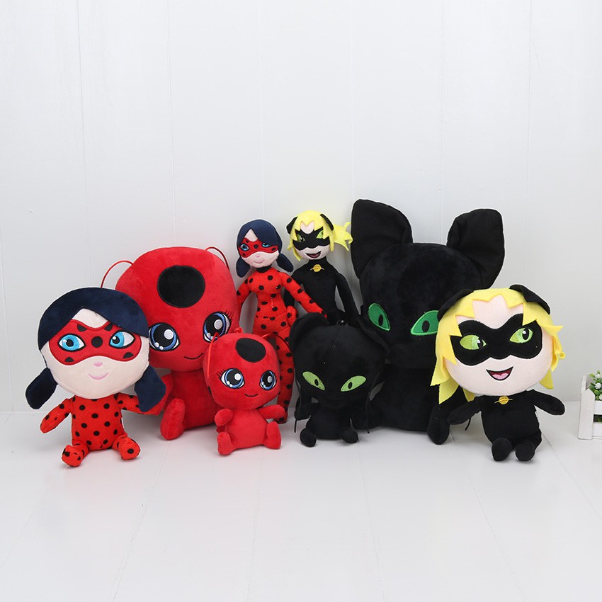 ladybug plush doll