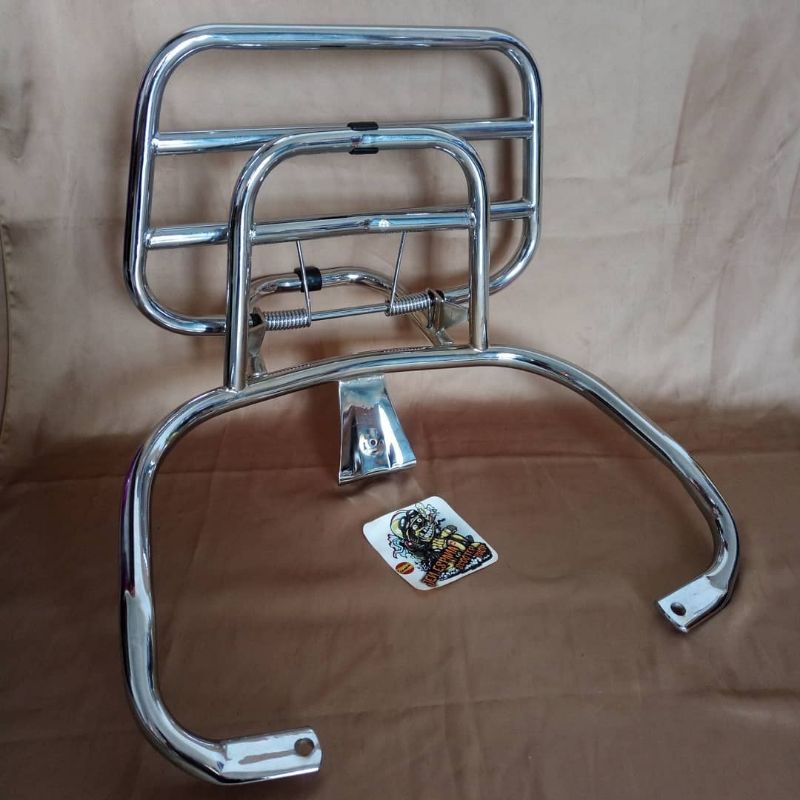 Vespa Primavera & sprint Back rack. Vespa Accessories | Shopee Philippines