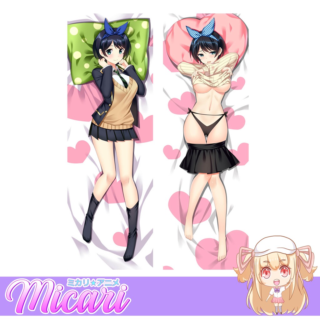 Micari Kanojo Okarishimasu Ruka Sarashina Anime Dakimakura Life Size Pillow Case Body Pillow Shopee Philippines