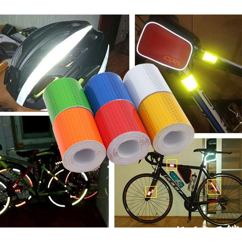 reflective tape bike frame