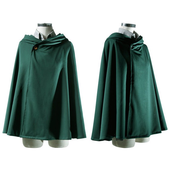 Anime Shingeki No Kyojin Cloak Cape Clothes Cosplay Attack On Titan Costume Shopee Philippines