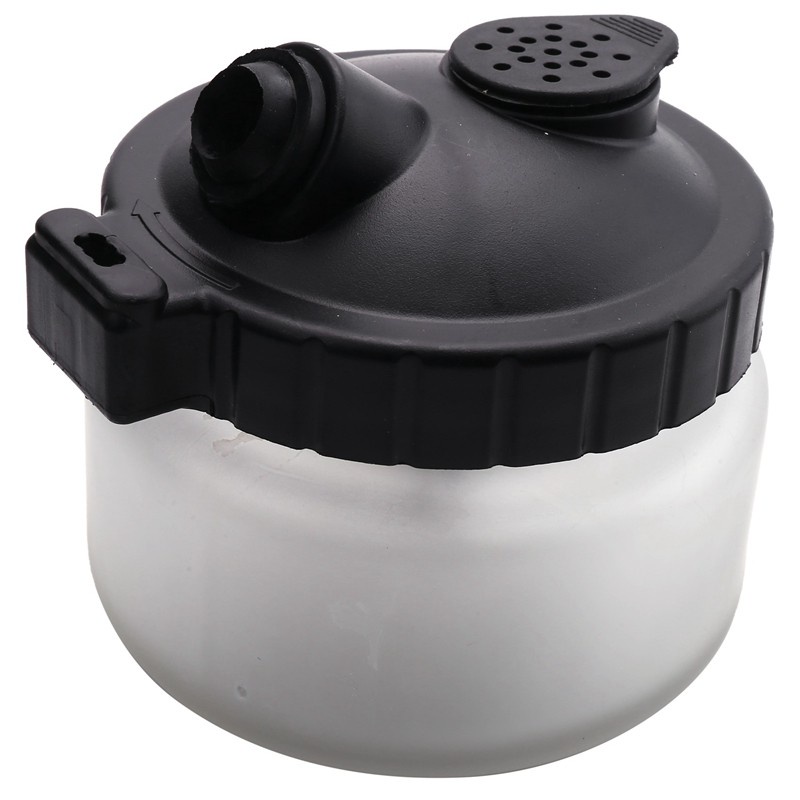 0.2/ 0.3/0.5Mm Airbrush Cleaning Pot Glass Air Brush Holder Clean Paint Jar Bottle Spray Wash Tools Nozzle Brush Set