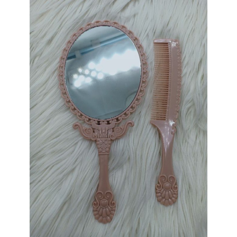 Vintage Design Mirror and Comb | Shopee Philippines