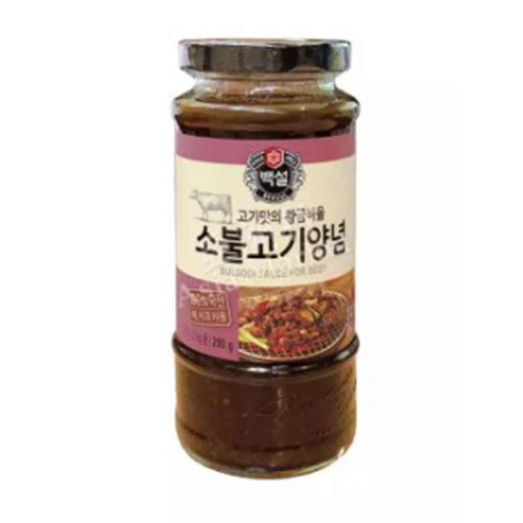 (ORIGINAL) CJ Beksul Bulgogi Sauce for Beef 290g Bulgogi Marinated ...