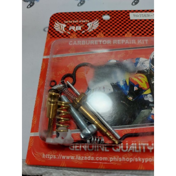 Carburetor repair kit Raider 150 (Carburator) Shopee Philippines