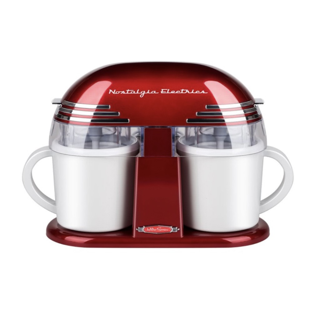 Nostalgia Retro Series Double Ice Cream Maker Shopee Philippines