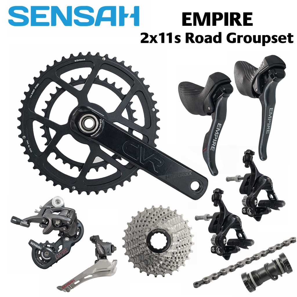 sensah empire groupset weight