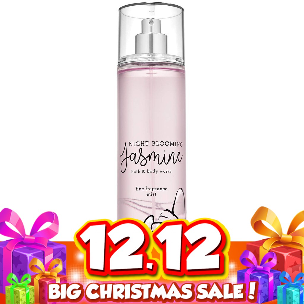 Bath and Body Works Night Blooming Jasmine Fine Fragrance Mist 236mL Shopee Philippines