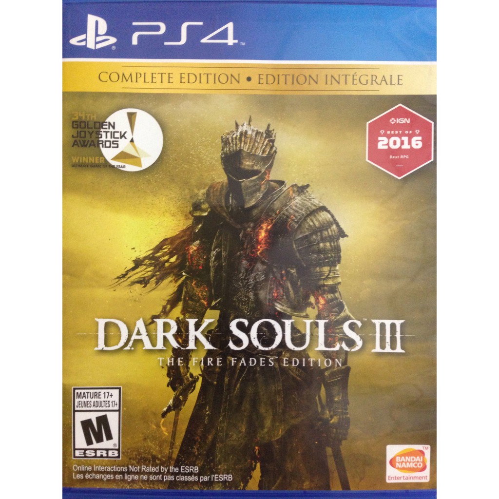 Ps4 Games Dark Souls Iii The Fire Fades Edition