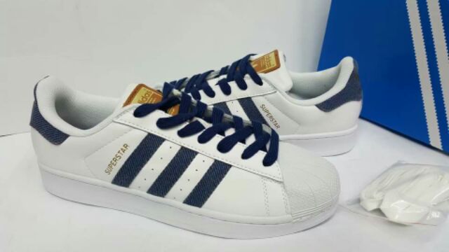 adidas superstar denim