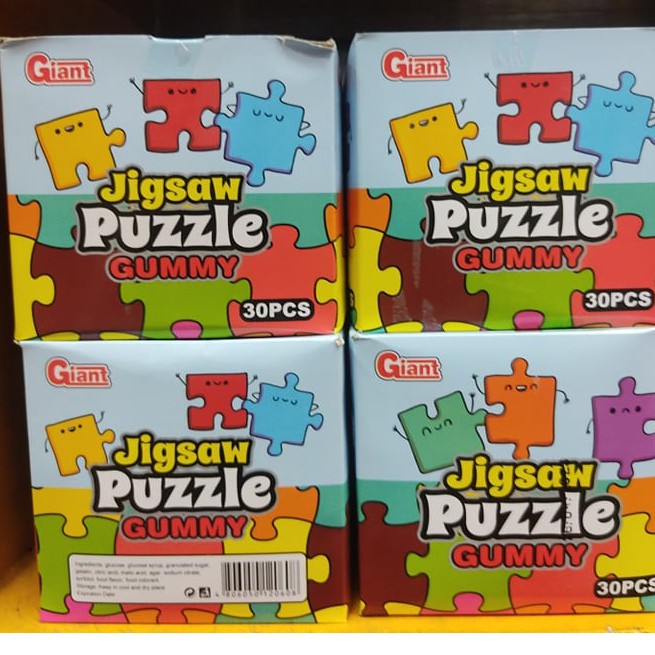 GIANT JIGSAW PUZZLE GUMMY 30's Shopee Philippines