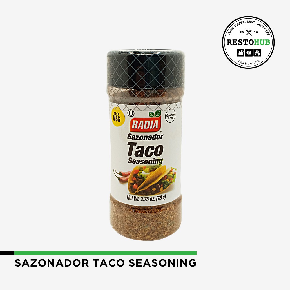 Badia Taco Seasoning ( 78 g ) Shopee Philippines