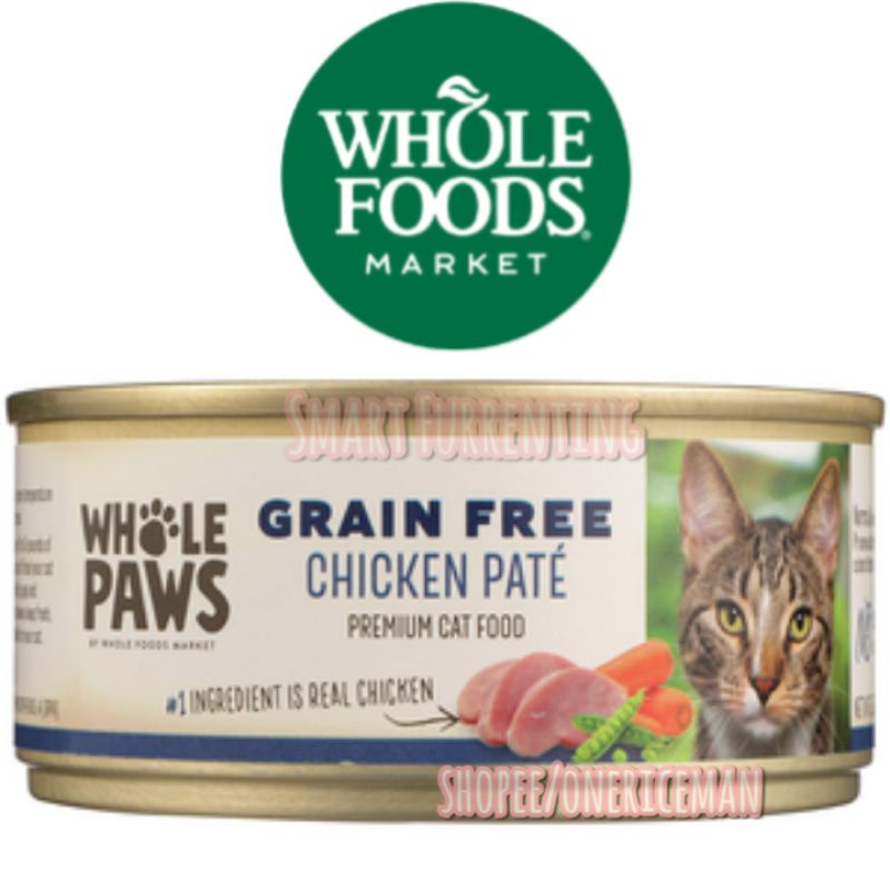 Whole Paws by Whole Foods Market Premium Cat Food Grain Free Chicken 5.