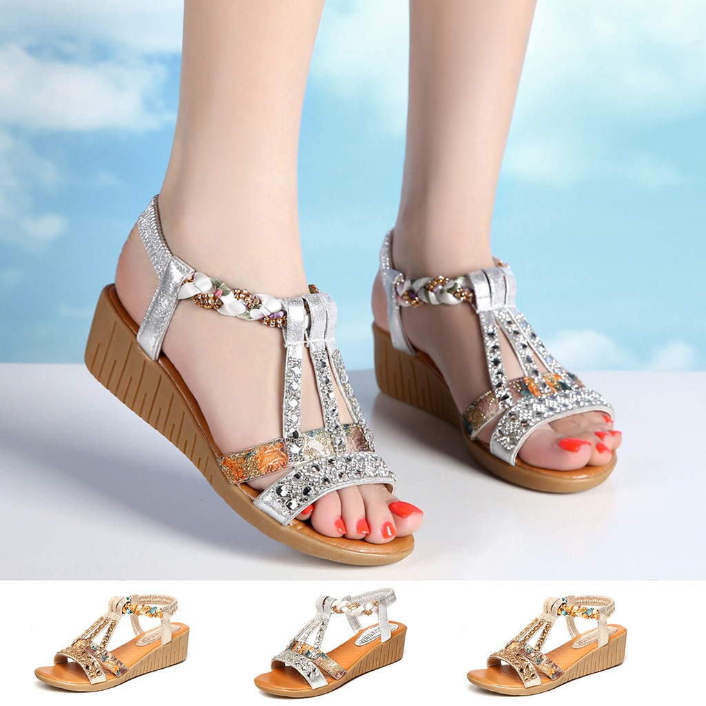 bling wedges