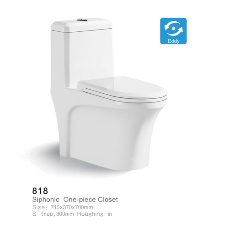 Toilet Bowl Siphonic One Piece Closet S Trap 300mm Roughing In Ceramic 818 Shopee Philippines