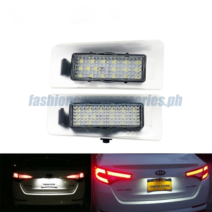 kia ceed number plate bulb