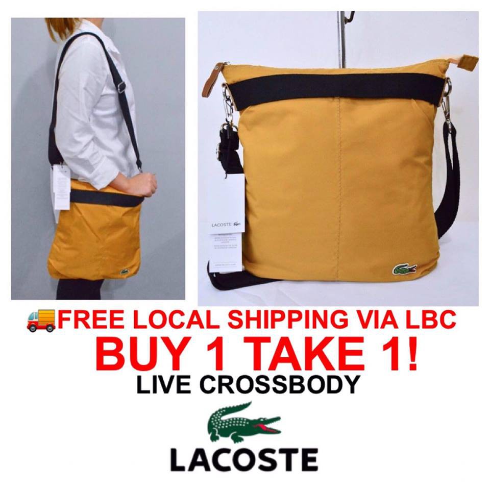crossbody lacoste