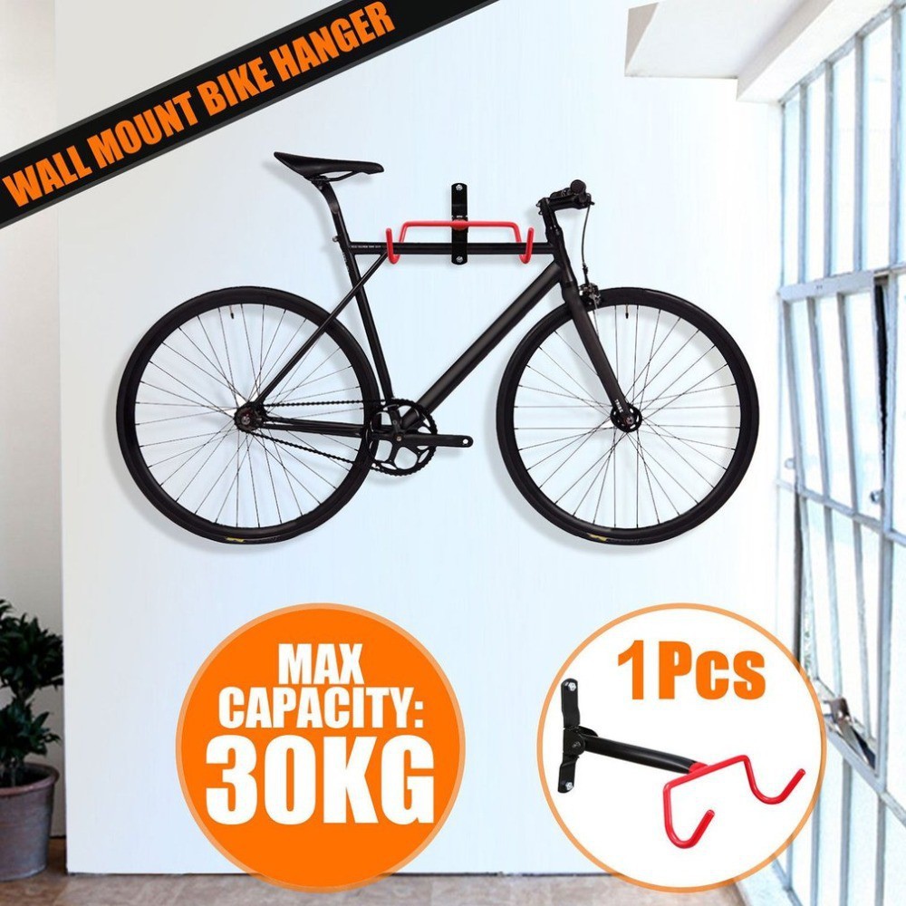 wall hung bike racks