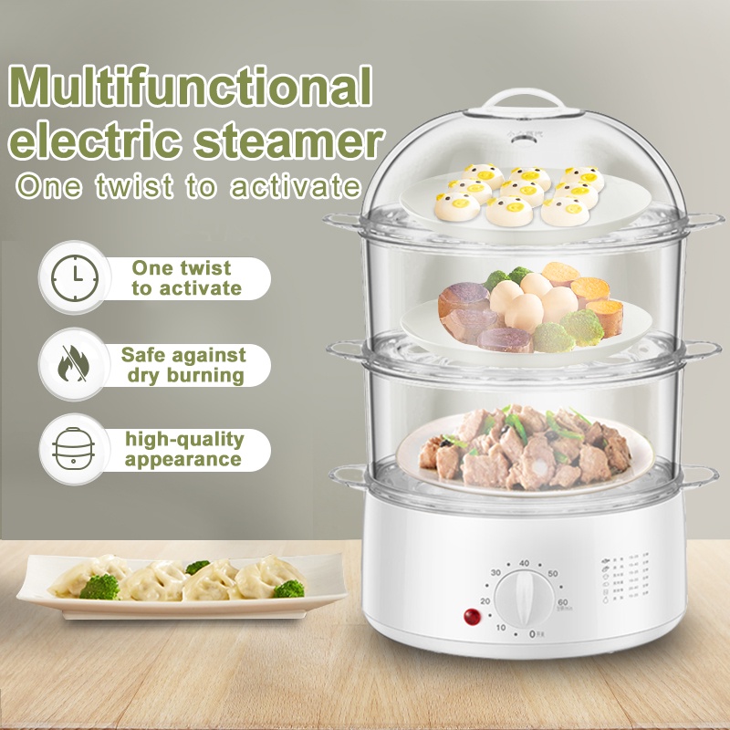 Electric steamer household 3layer siumai siumai electric steamer