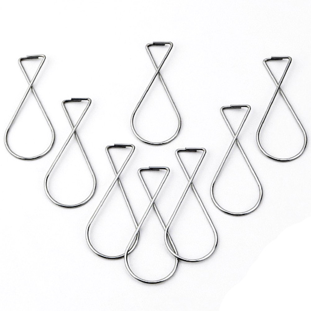 100pcs Suspended Wedding T Bar Hangers Ceiling Flexible Hook Clips