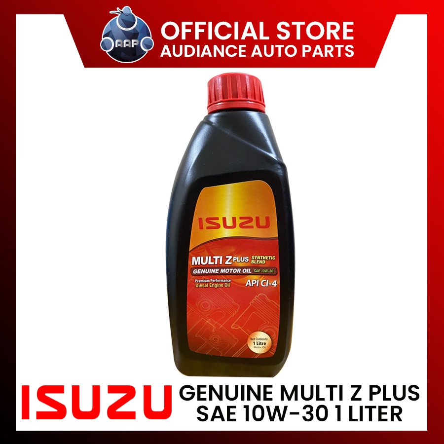 ISUZU GENUINE MOTOR OIL MULTI Z PLUS SYNTHETIC BLEND SAE 10W30 1