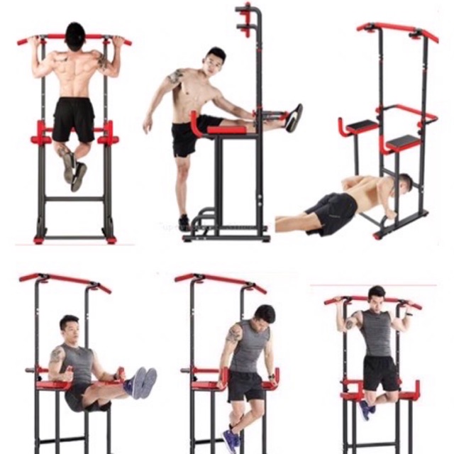 Pull up bar / dipping body weights / gym equipment / push up / ab tower ...