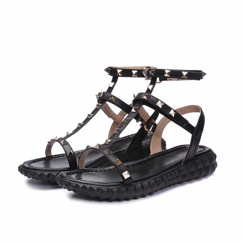 valentino studded slippers