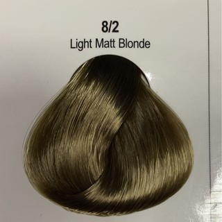 Light Matte Blonde Hair Color with Oxidant ( 8/2 Bob Keratin Permanent ...