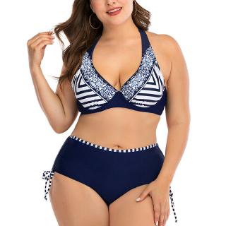 Swimsuits for All Women's Plus Size Confidante Bra Sized Underwire Bikini  Top, 44 G - Electric Iris Stripe