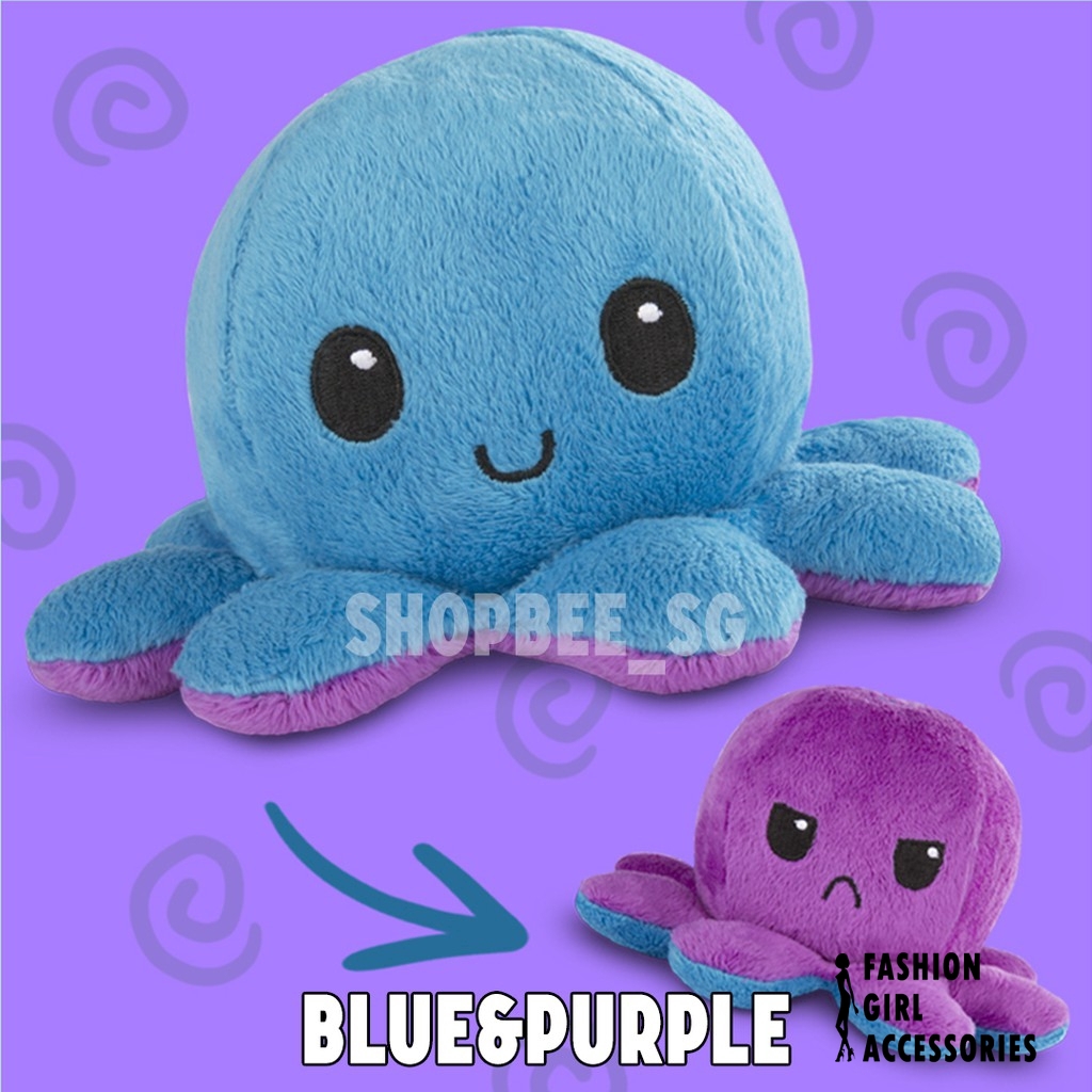 purple octopus stuffed animal
