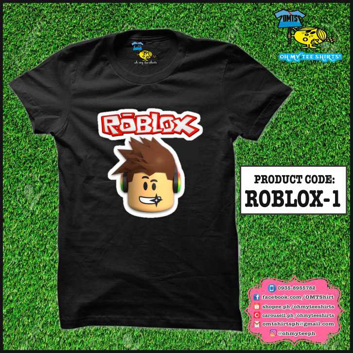 Roblox Shirts Direct Message Us For The Design Color And Size Shopee Philippines - golden shirt roblox id t shirt designs