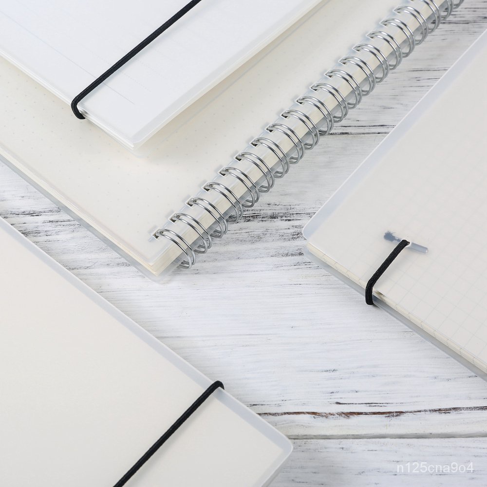 A4 B5 Spiral book coil Notebook Lined DOT Blank Grid Paper dotted