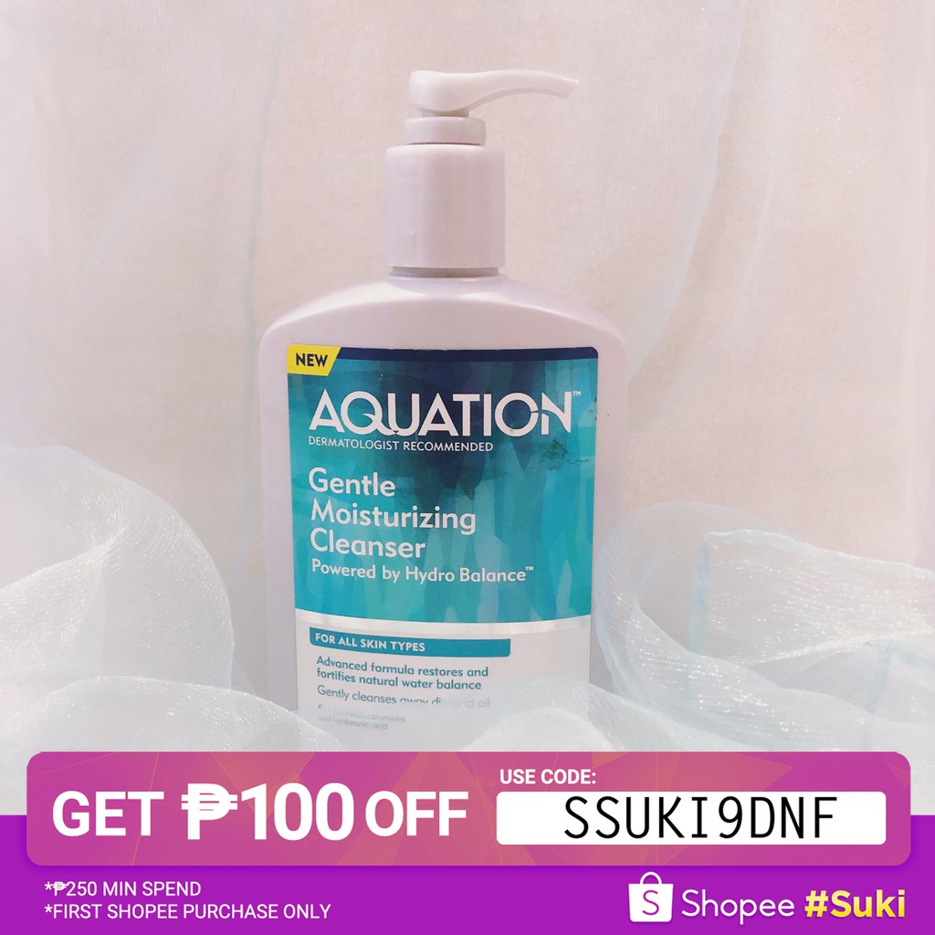 aquation gentle moisturizing cleanser