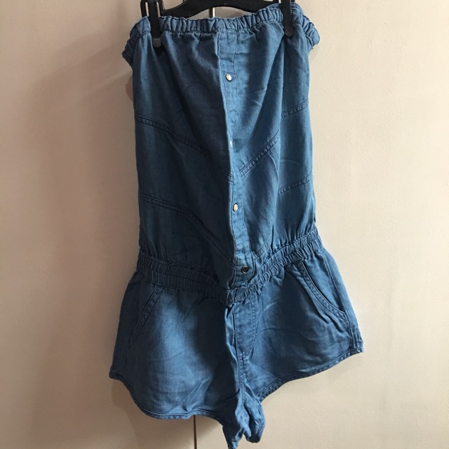 denim jumpsuit bershka