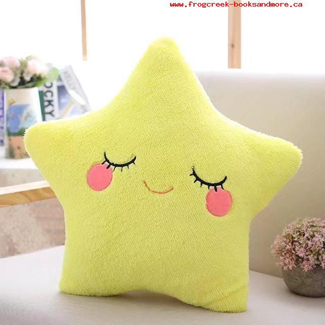 plush star pillow