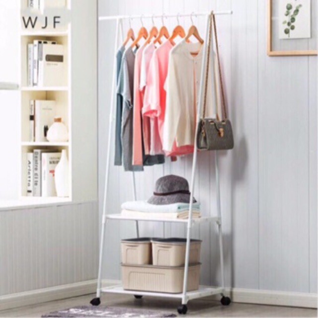 Coat rack floor bedroom multi- function clothes hanger | Shopee Philippines