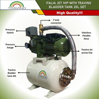 travino bladder tank