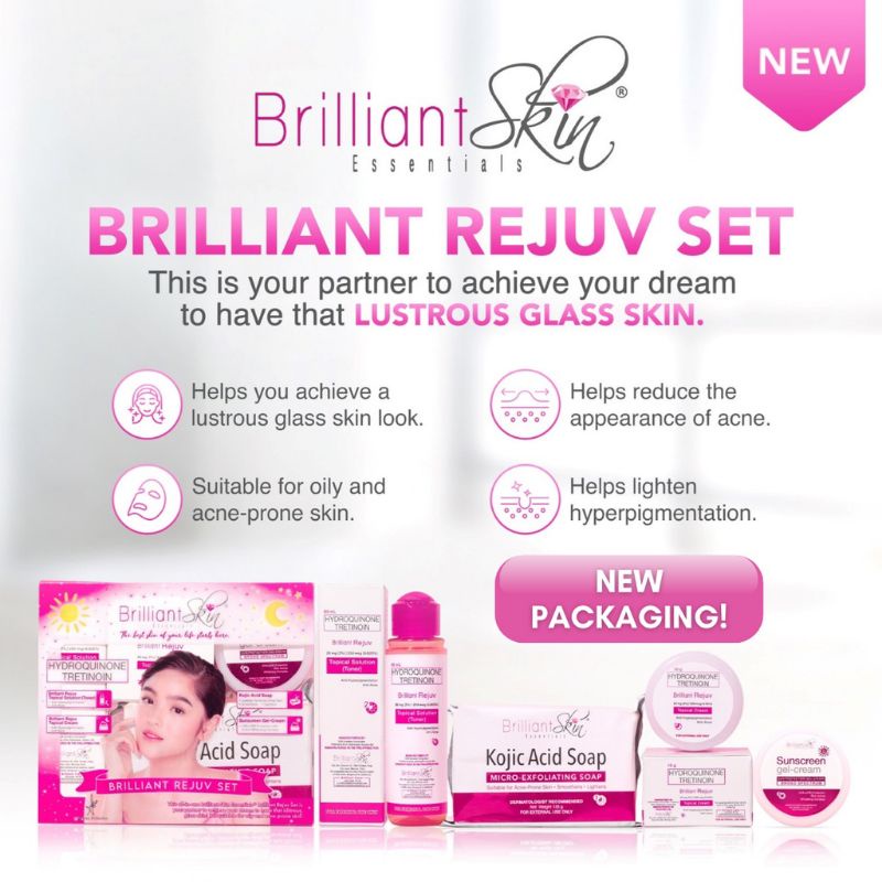 Brilliant Rejuvenating Set Original authentic Shopee Philippines