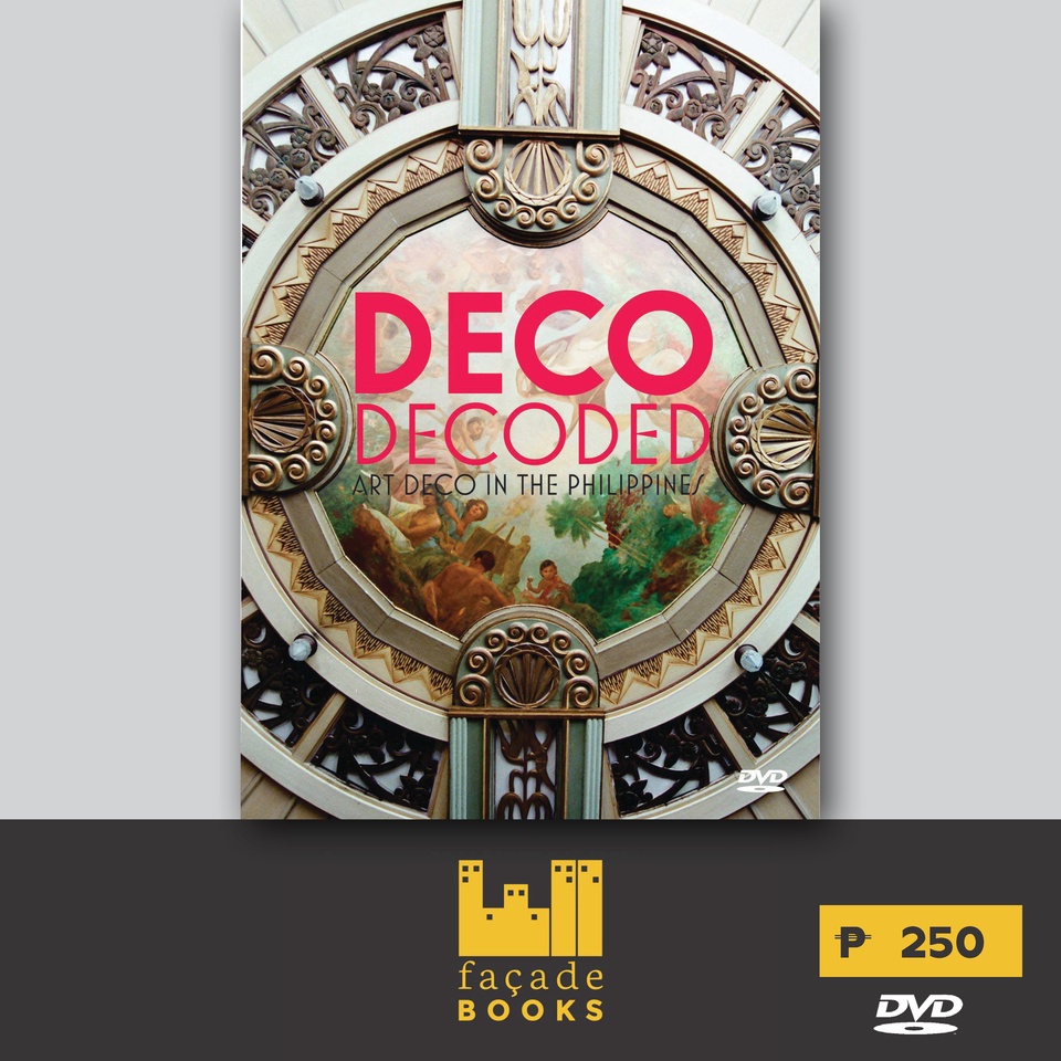 Deco Decoded Art Deco in the Philippines Facade Books PH presyo ₱250