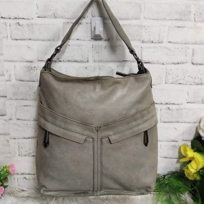 Secondhand bag, PERLINA, genuine leather work, soft leather, whole