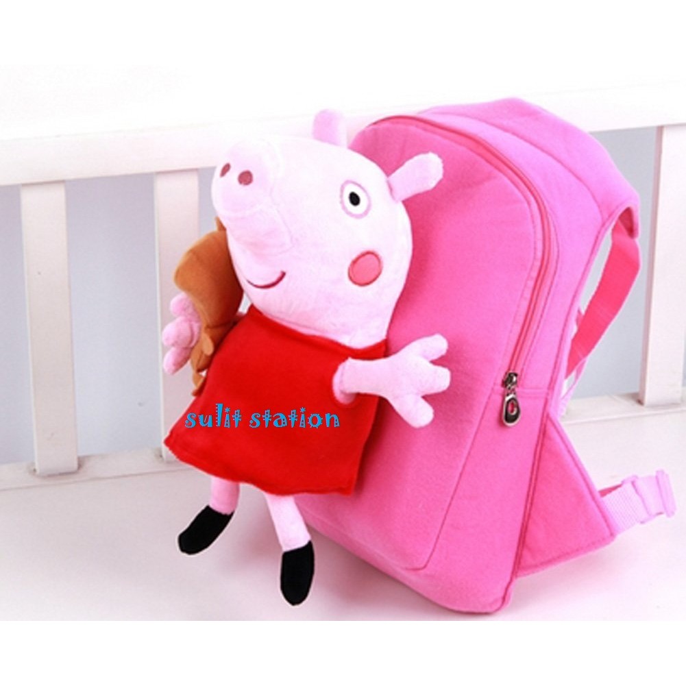 peppa pig plush backpack