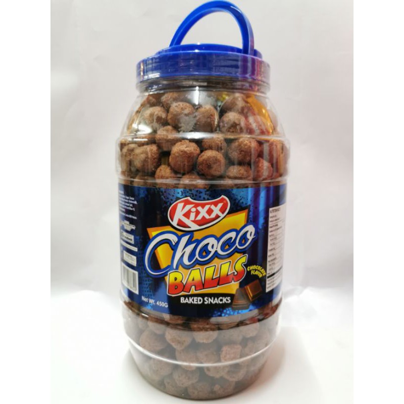 Kixx Choco Balls Baked Snacks Chocolate Flavor | Shopee Philippines