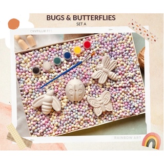 Bugs & Butterflies Plaster Paint Kit