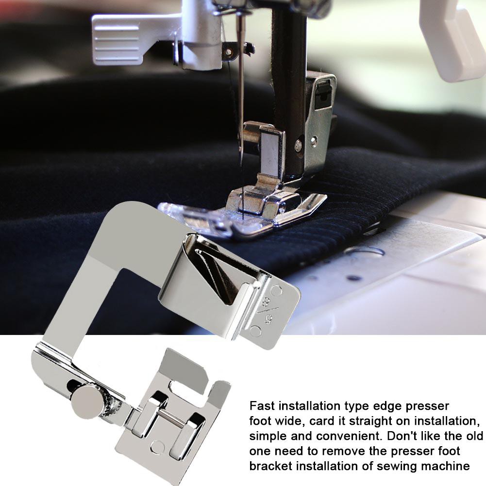 Domestic Sewing Machine Foot Presser Rolled Hem Feet Tool Embroidery U4K3 