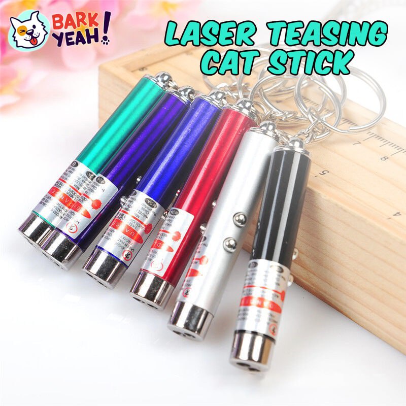 Cat Laser Amusing Toy Red Laser Pointer Point Funny Pet Stick Led ...
