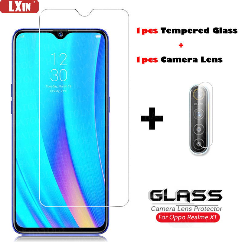 Realme C15 C12 C11 7 6i 5i 6 5 3 Pro C3 C2 Xt Reno 3 Film 2 In 1 Glass